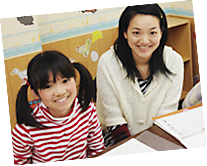 �v�����X�p�Ċw�@�@���V���Z�@�q�ǂ������Ɛ搶���b���Ă���ʐ^